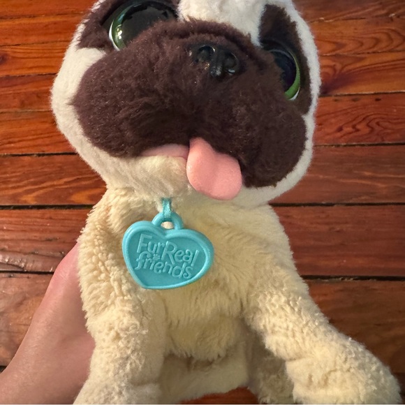 FurReal Friends JJ My Jumpin' Pug Puppy Dog Interactive Toy Plush Robot 2014 - Picture 3 of 9